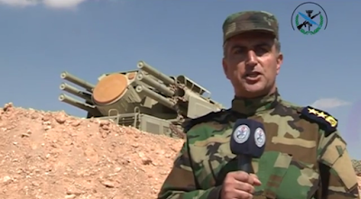 Syrian Air Defense Force And Its Pantsir-S1 Systems