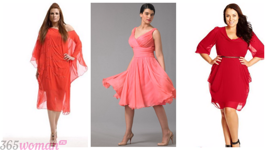 Мода для полных женщин весна-лето 2020: платья