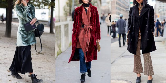 Модные бархатные куртки и пальто 2018–2019