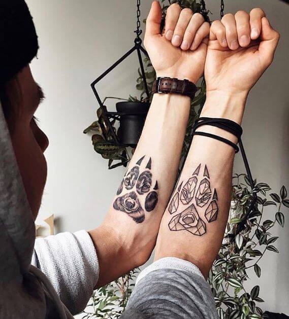 Wolf Claw Tattoos