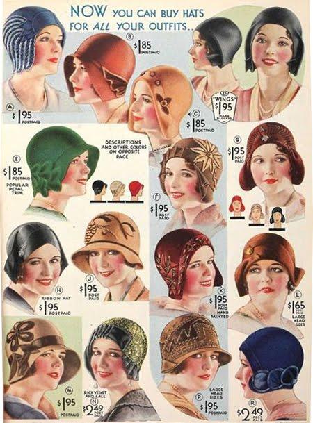 Шляпки-колокольчики 1920-х годов., фото № 15