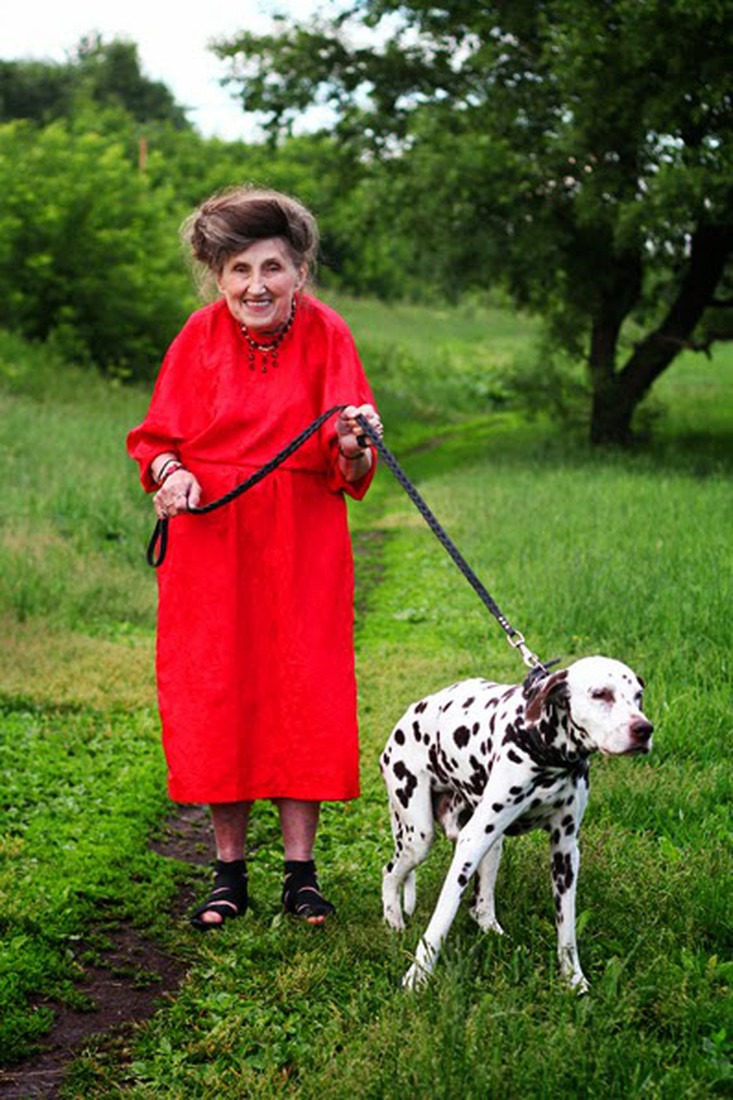 Стильные образы российских пенсионеров в проекте «Олдушка», фото № 5