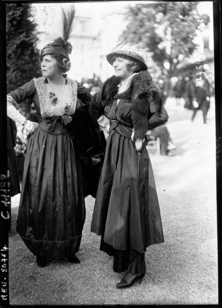 Парижская мода начала ХХ века в фотографиях, фото № 11