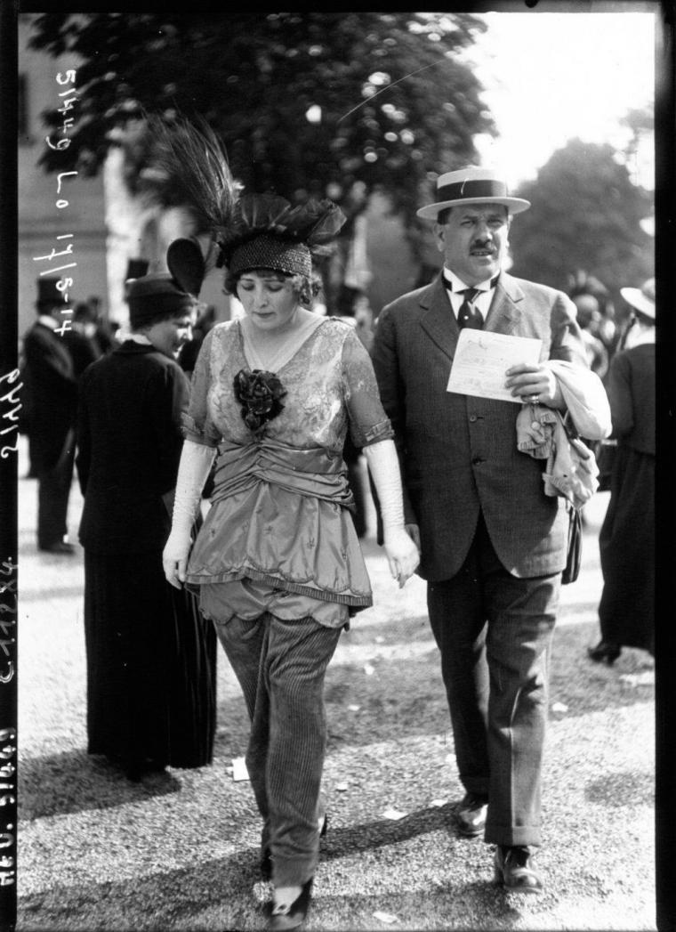 Парижская мода начала ХХ века в фотографиях, фото № 8