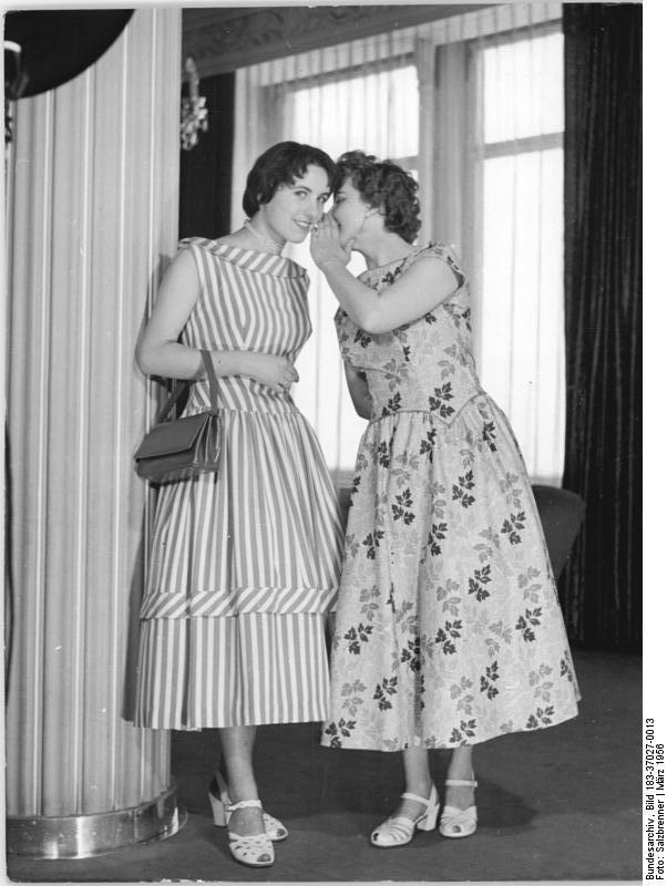 Роскошные платья 1950-х годов, фото № 42