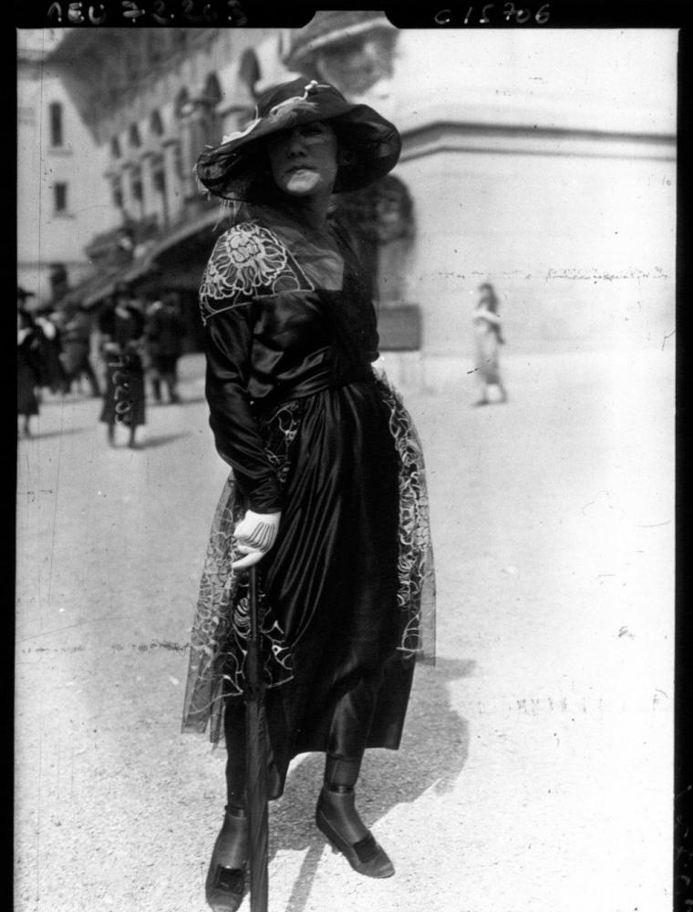 Парижская мода начала ХХ века в фотографиях, фото № 24