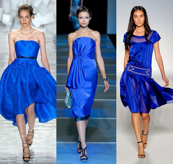 Синее платье как выбрать и с чем носить, фото № 1
