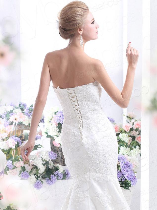 Идеальное кружевное свадебное платье, фото № 30