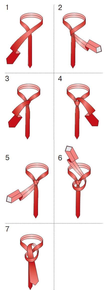 25 способов завязать галстук или узелок завяжется!, фото № 15