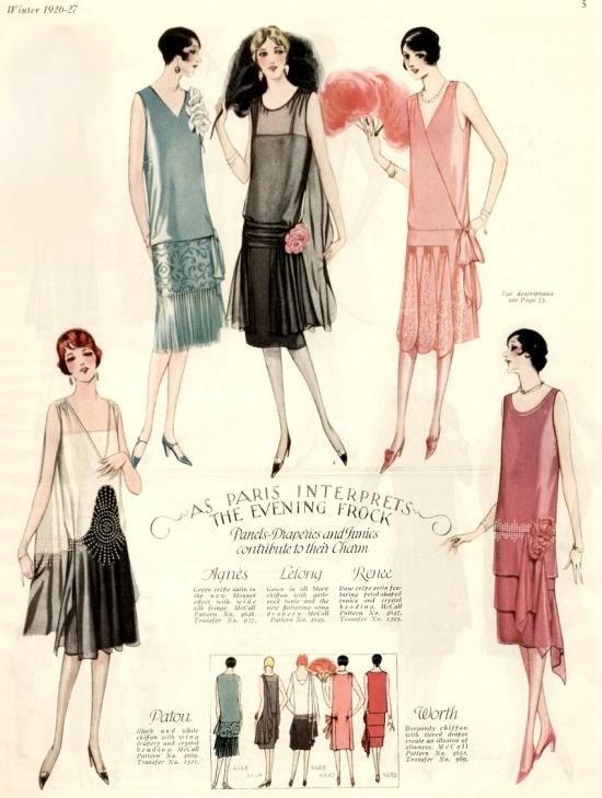 Мода 1920-х годов: в журналах и в жизни, фото № 24