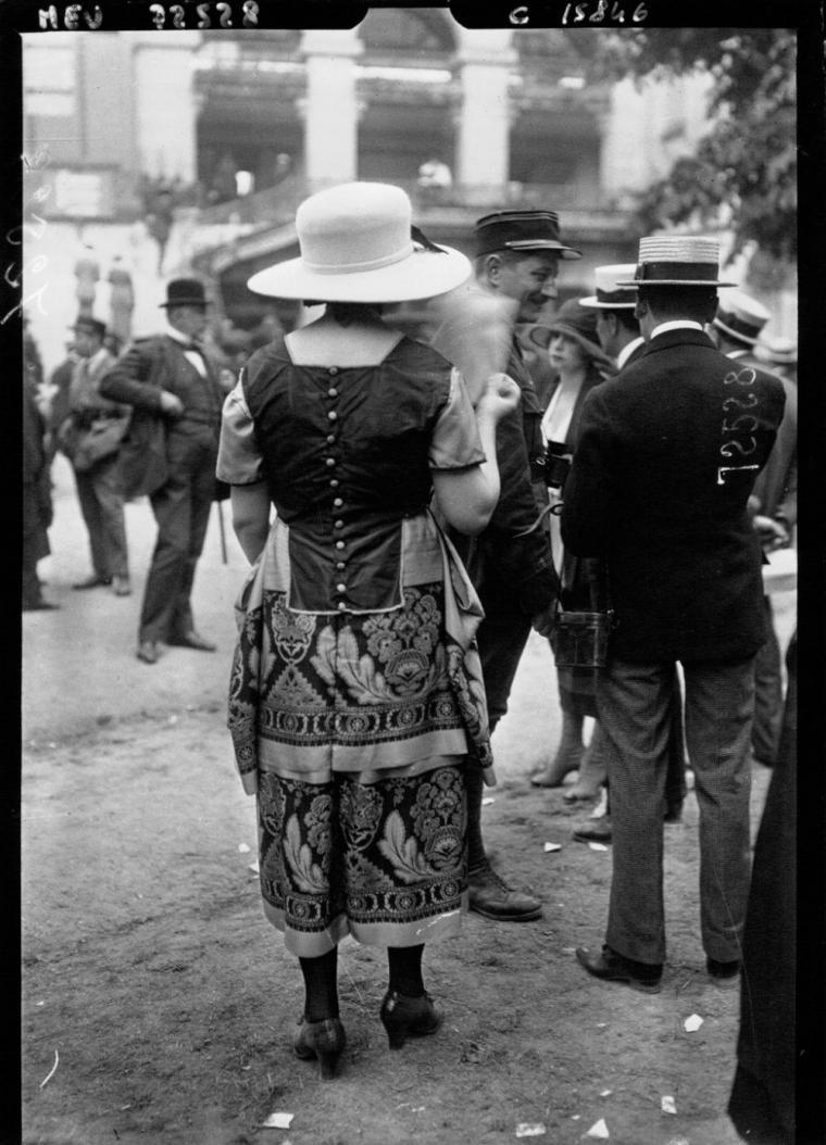 Парижская мода начала ХХ века в фотографиях, фото № 20
