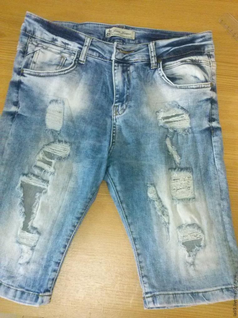 Мастер-класс: реставрируем джинсы, фото № 24