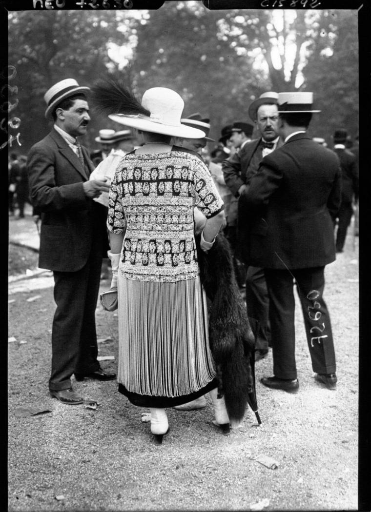 Парижская мода начала ХХ века в фотографиях, фото № 17