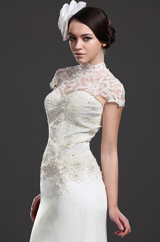 Идеальное кружевное свадебное платье, фото № 25