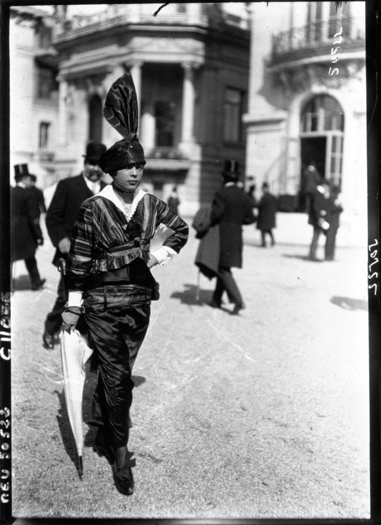 Парижская мода начала ХХ века в фотографиях, фото № 13