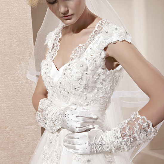 Идеальное кружевное свадебное платье, фото № 24