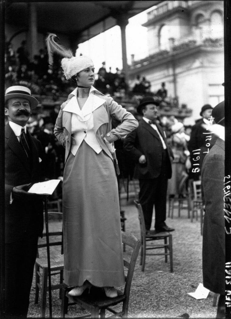 Парижская мода начала ХХ века в фотографиях, фото № 9