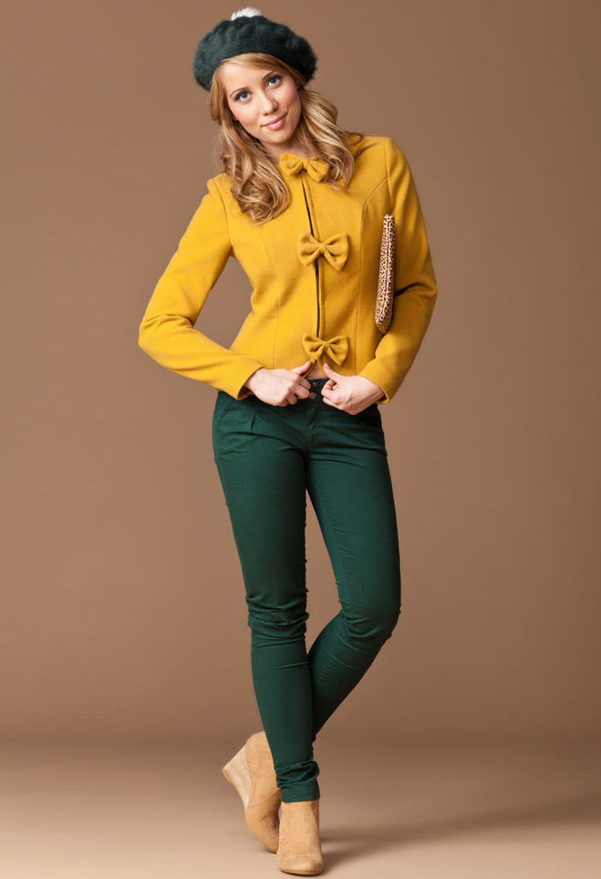 Mustard-Coat-Stefanel-Denina-Martin-Bulgaria-Mall-5