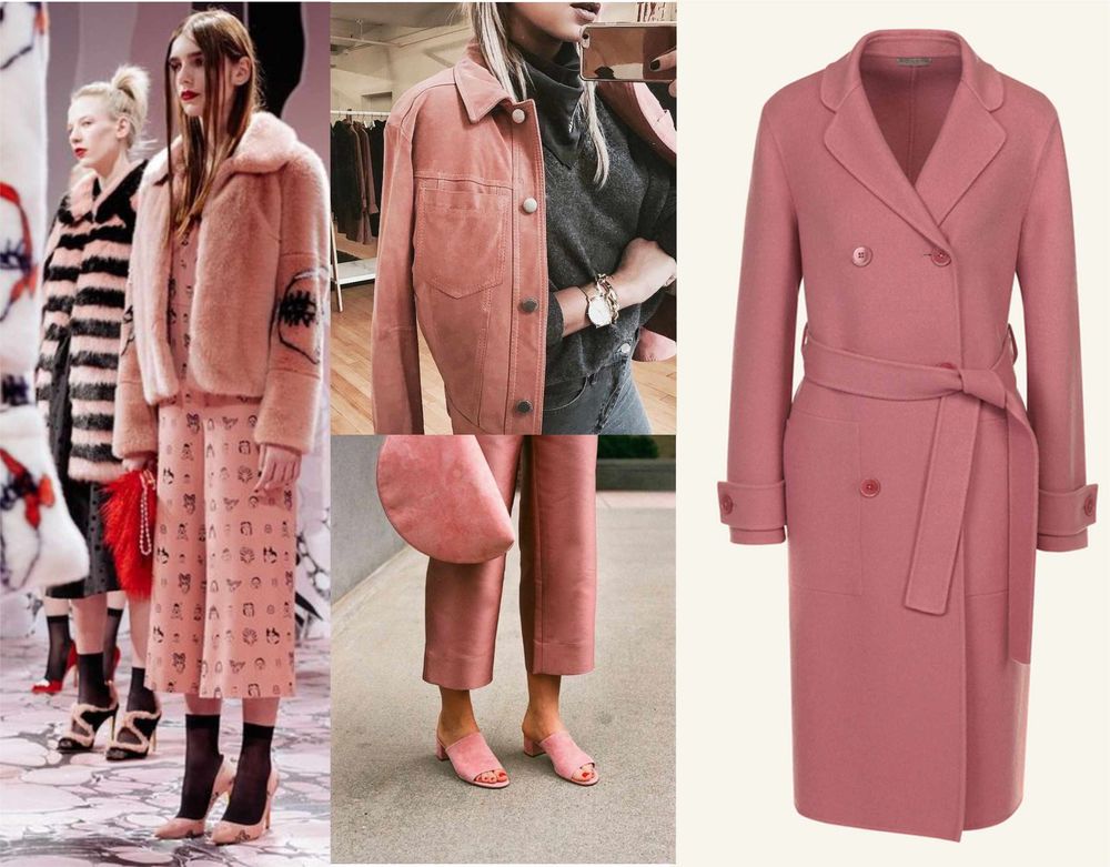 Самый модный цвет пальто 2018, или Розовый миллениалов, фото № 5