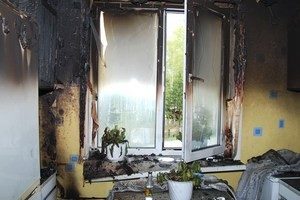 уборка после пожала своими руками