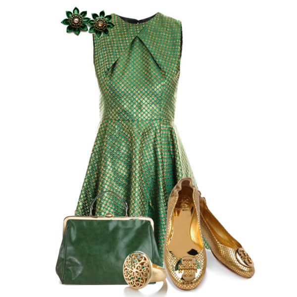 вечерние зеленые платья