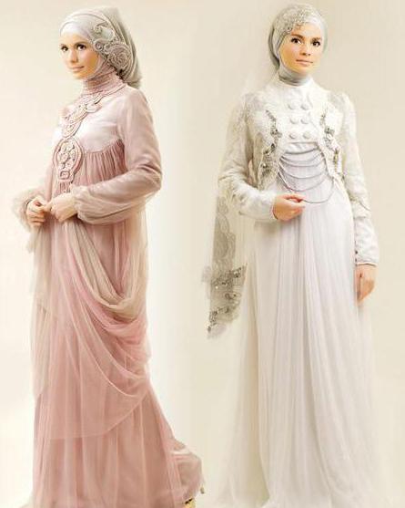 красивые свадебные платья мусульманские