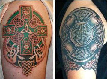 что означает кельтский крест тату