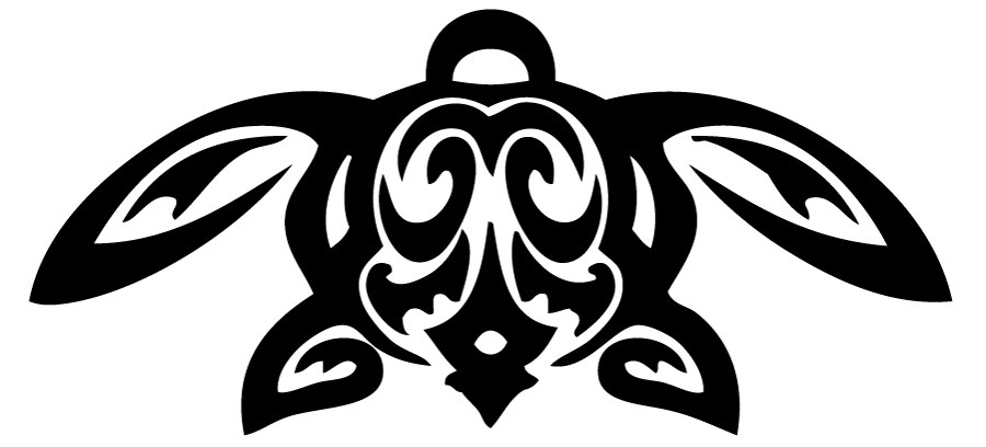 полинезийская татуировка черепаха