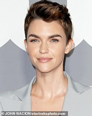 Gone! Ruby Rose appears to have had two of her most famous tattoos lasered off - a Sia lyric on her neck and a tribute to Maybelline on her collarbone