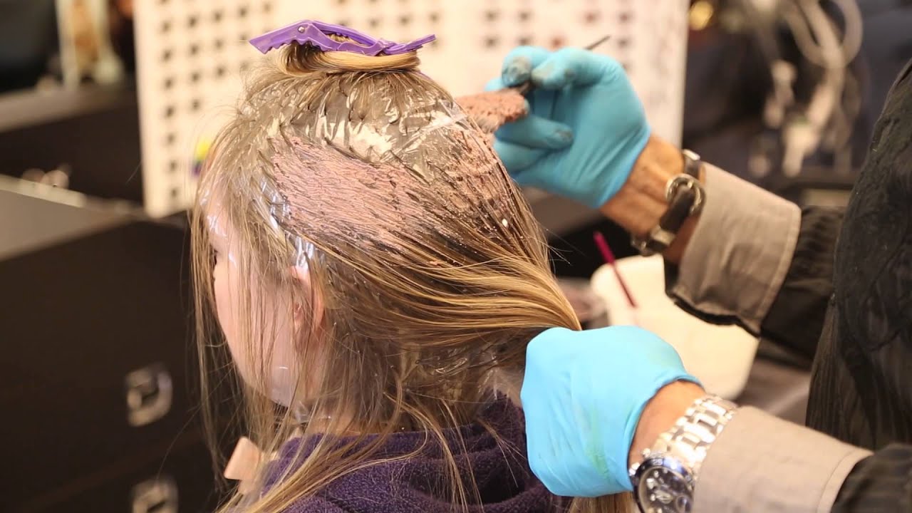 Мелирование волос в выборге