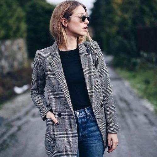 Женский серый пиджак с чем носить. C чем носить серый пиджак: современные образы