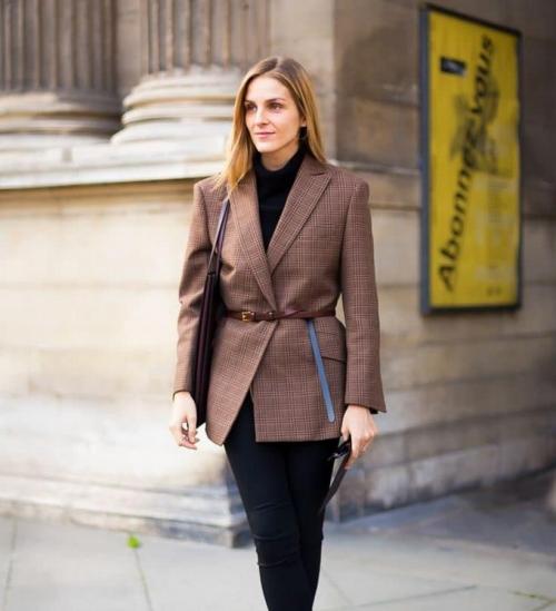 Женский серый пиджак с чем носить. C чем носить серый пиджак: современные образы 16