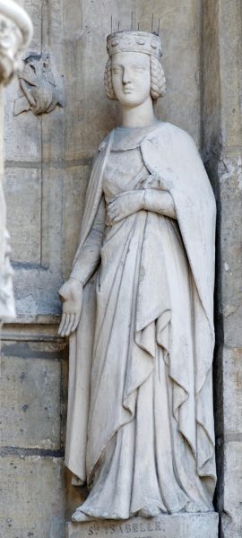 Памятник святой Изабелле Французской
