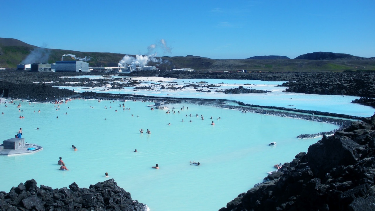 Blue Lagoon from the above