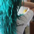 Как получить бирюзовый цвет волос: особенности окрашивания
