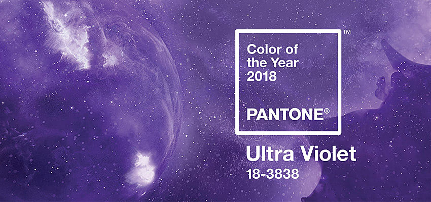 Модный цвет 2018 ультрафиолет