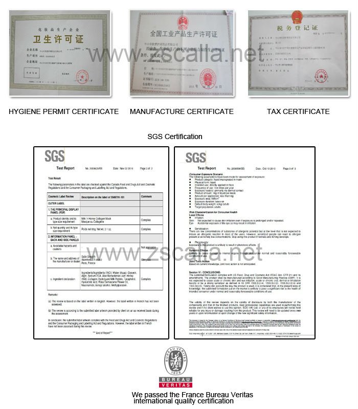 korea dermal mask for skin rejuvenating mask