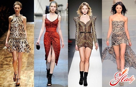 леопардовые платья 2011