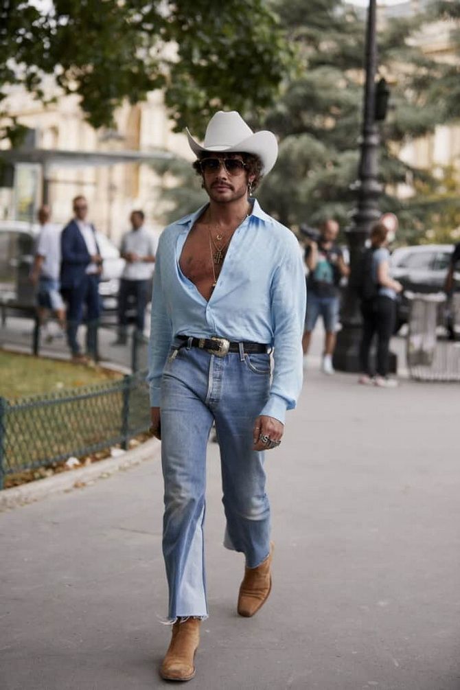 джинсовый стиль для мужчин