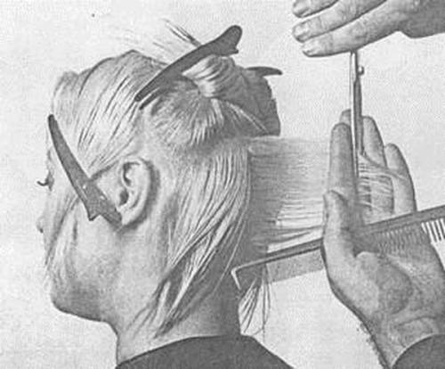 Схема короткая женская стрижка. Как правильно подстричь женщину – пошагово 04