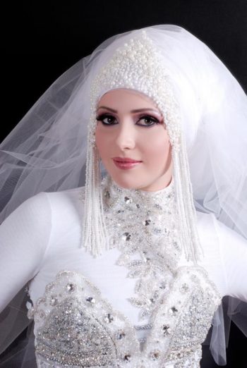 исламское свадебное платье