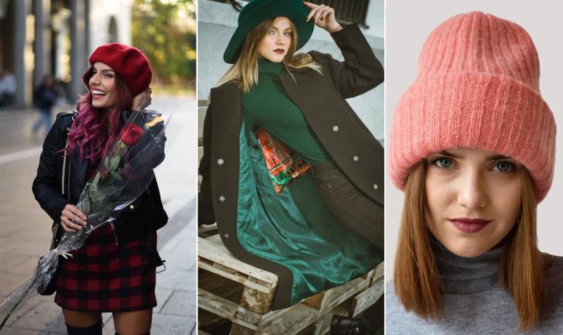 Модные цвета шапок осень-зима 2018-2019 3