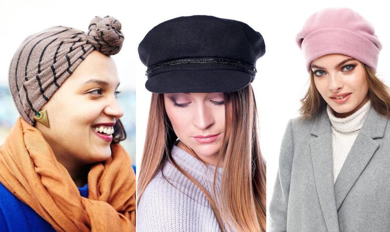 Модные шапки-береты осень-зима 2018-2019