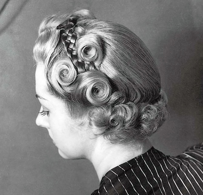 Прически и мода 1940-х годов