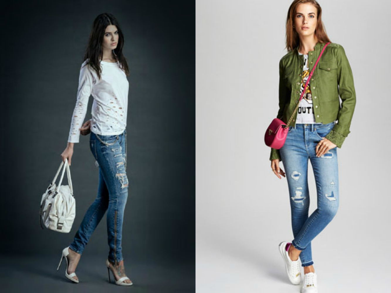 Модные женские джинсы весна-лето