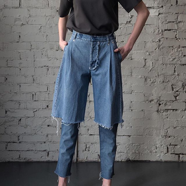 Необычные джинсы Demi-denims