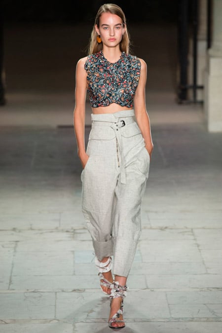 Isabel Marant - Модные женские брюки весна/лето 2017, тенденции