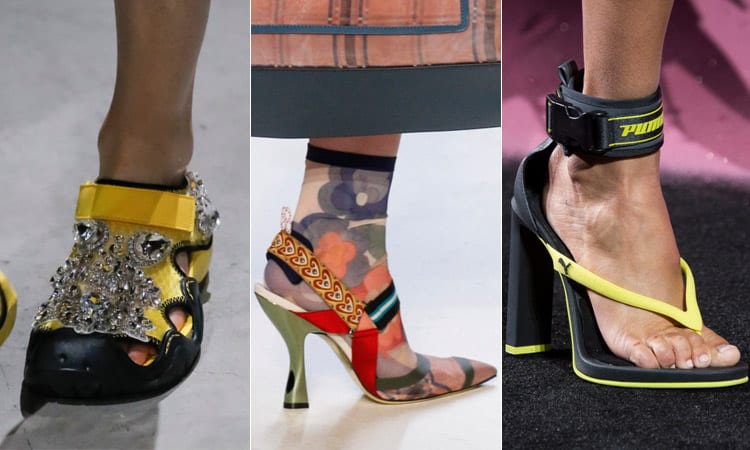 тренд 14 - босоножки и сандалии в спортивном стиле 1 модная обувь весна лето 2018
