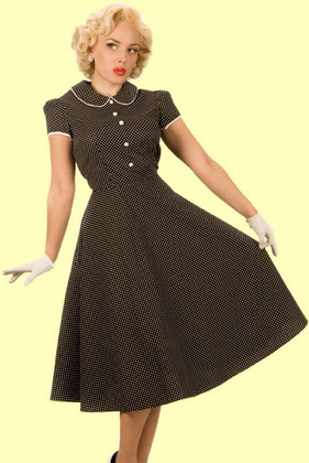 Платья 50-х годов