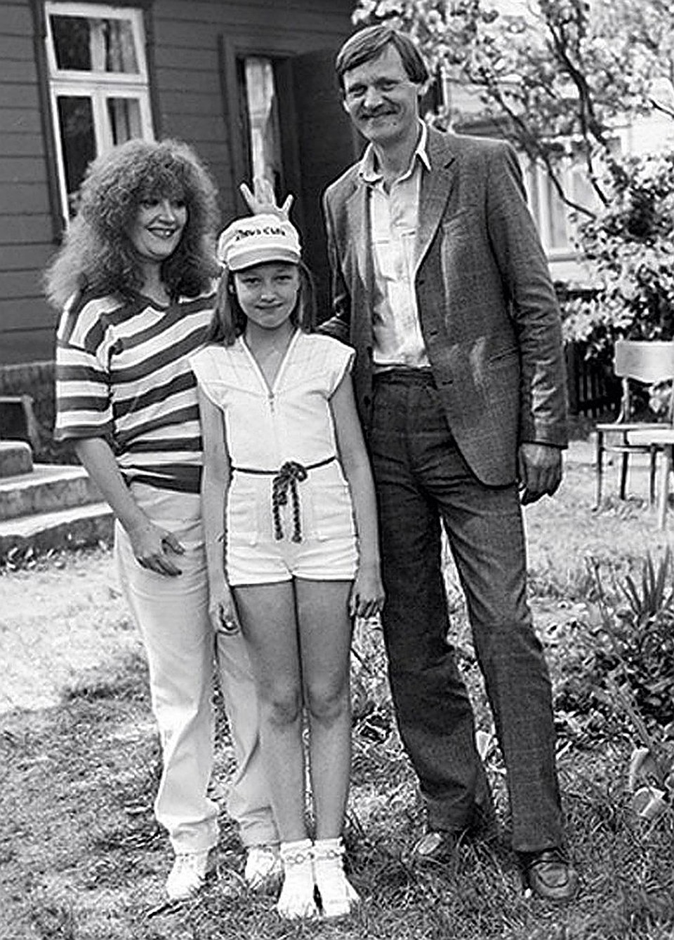 Семейный снимок 1981 года из личного архива Миколаса Орбакаса. 